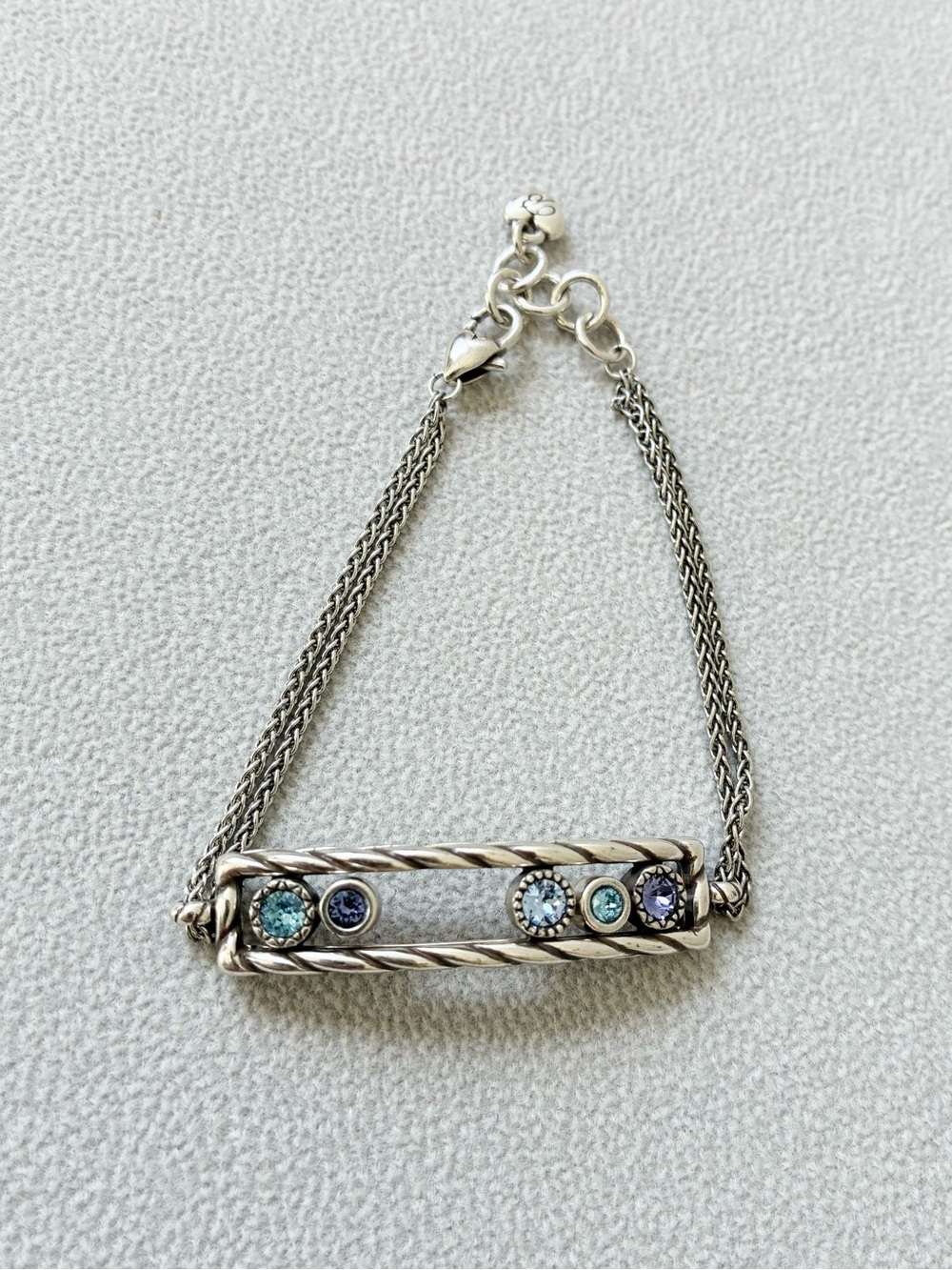 Brighton Halo Rhythm Swarovski Crystal Bracelet